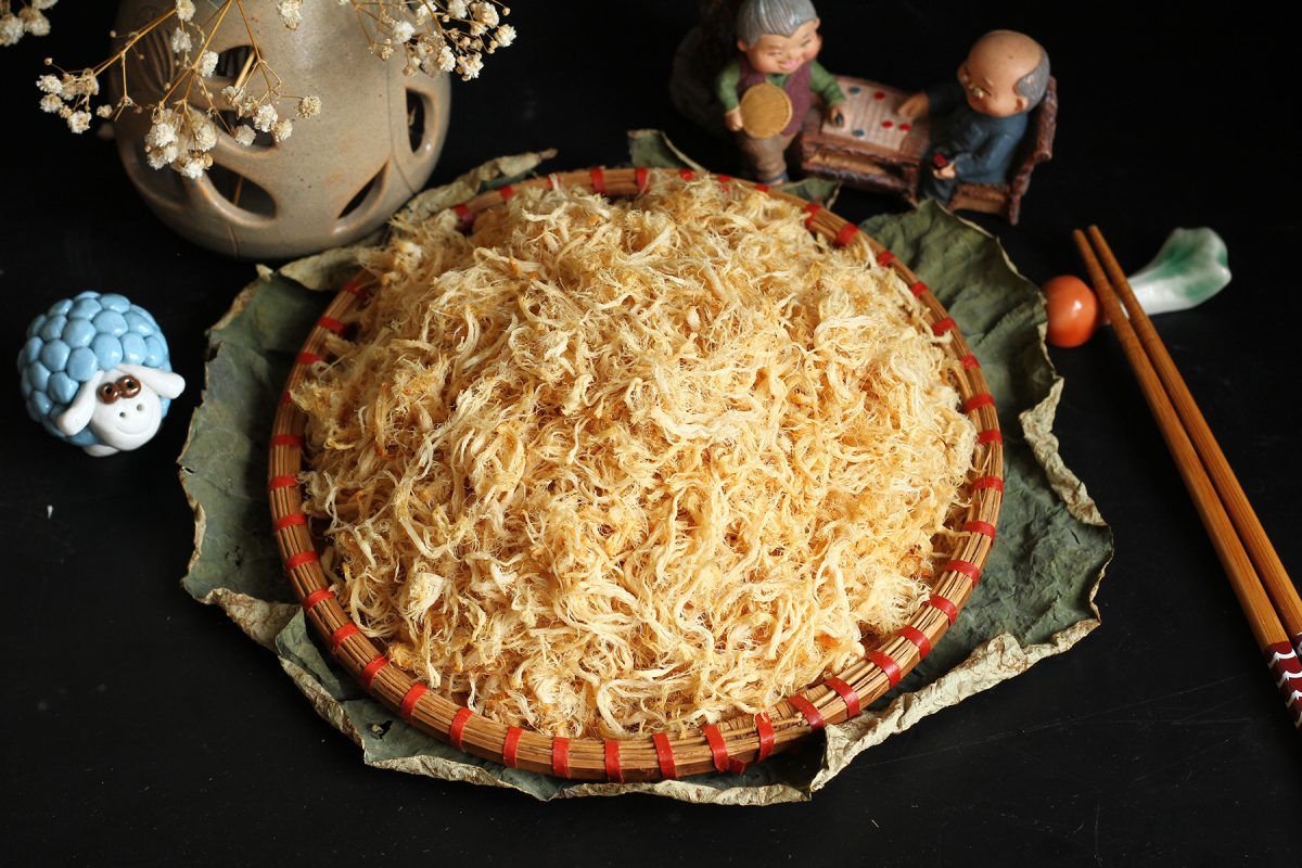 cách làm chà bông heo